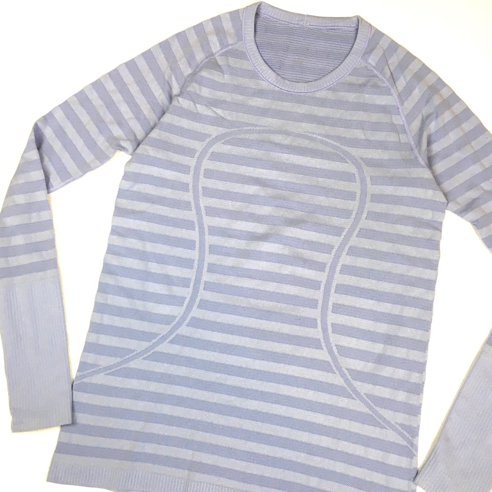 Lululemon swiftly long sleeve shirt lavender - Picture 4 of 8